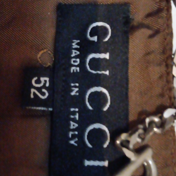 Vintage GUCCI Brown Suede Vest size 52 - Picture 2 of 11